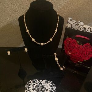 Brighton Gold Meridian Set   NWOT